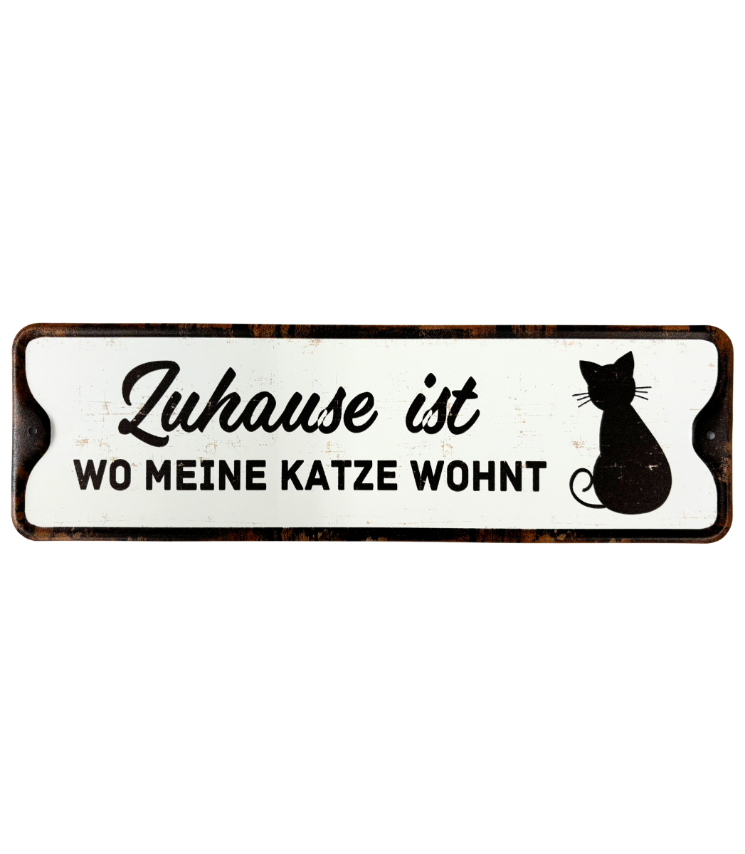 Schild "Meine Katze"