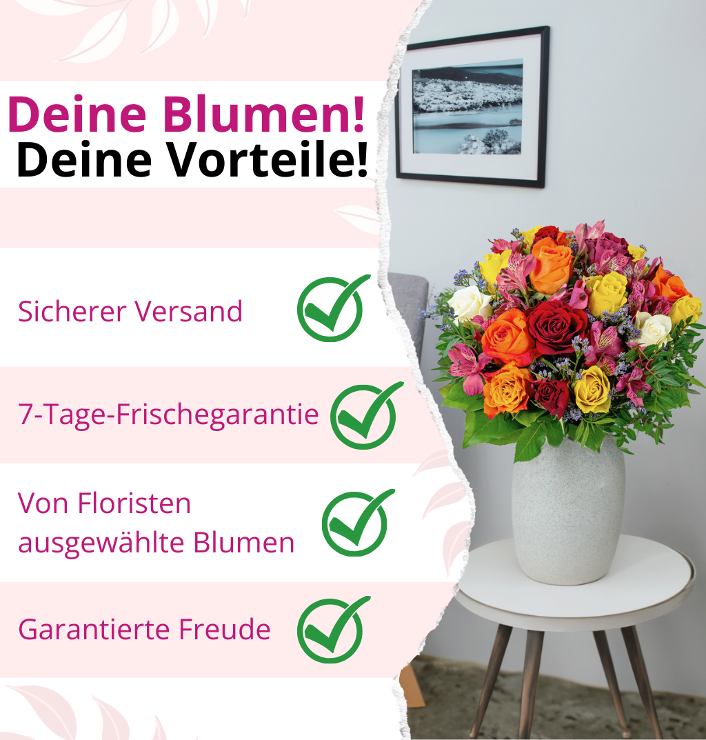 Für dich allein 60 Rosen - “Rosenbeet”