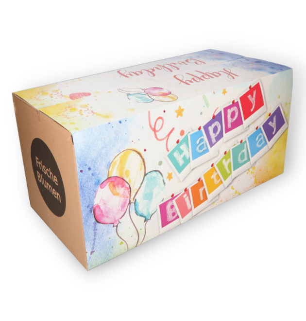 Geschenk-Verpackung  - "Happy Birthday" Geschenk-Verpackung  - "Happy Birthday"