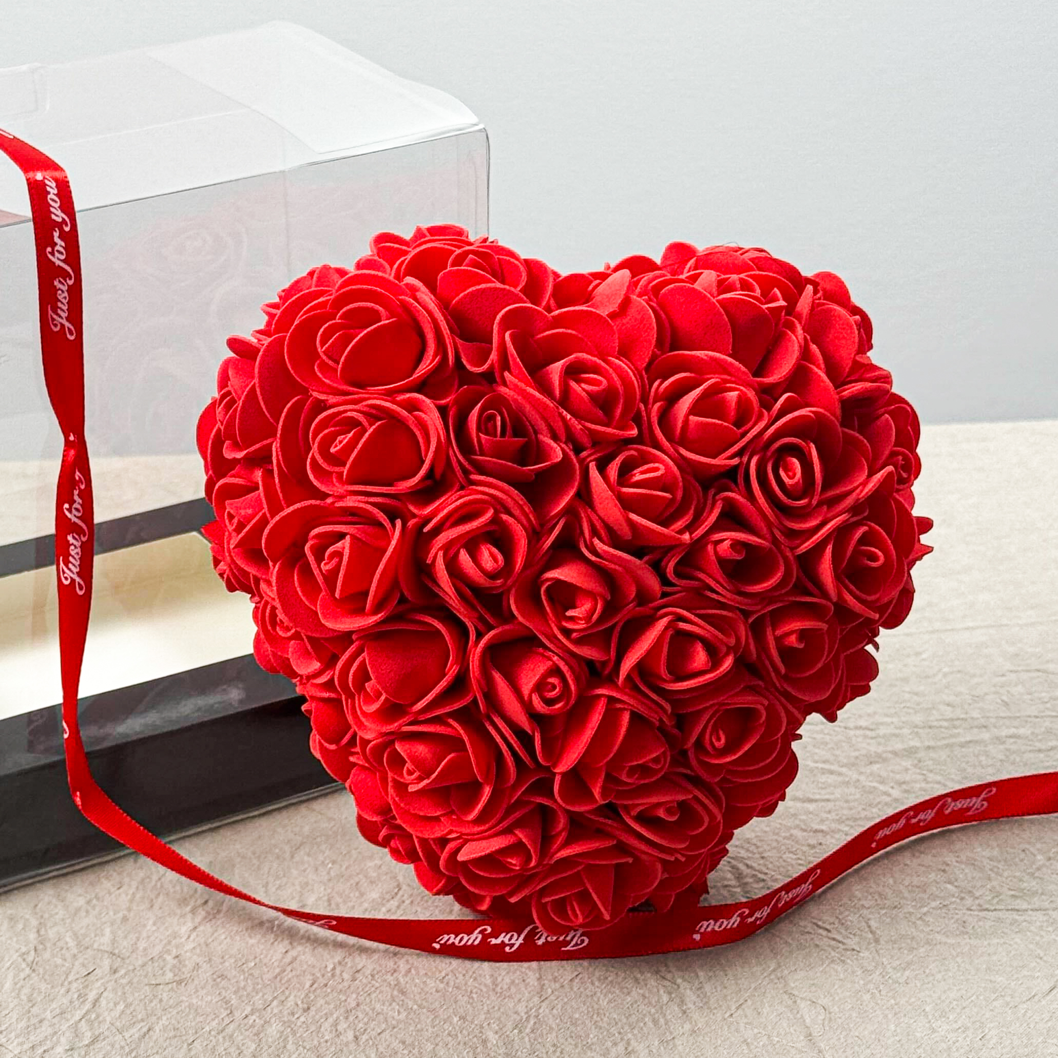 Rosenherz "Just For You" - 15cm Rosenherz "Just For You" - 15cm