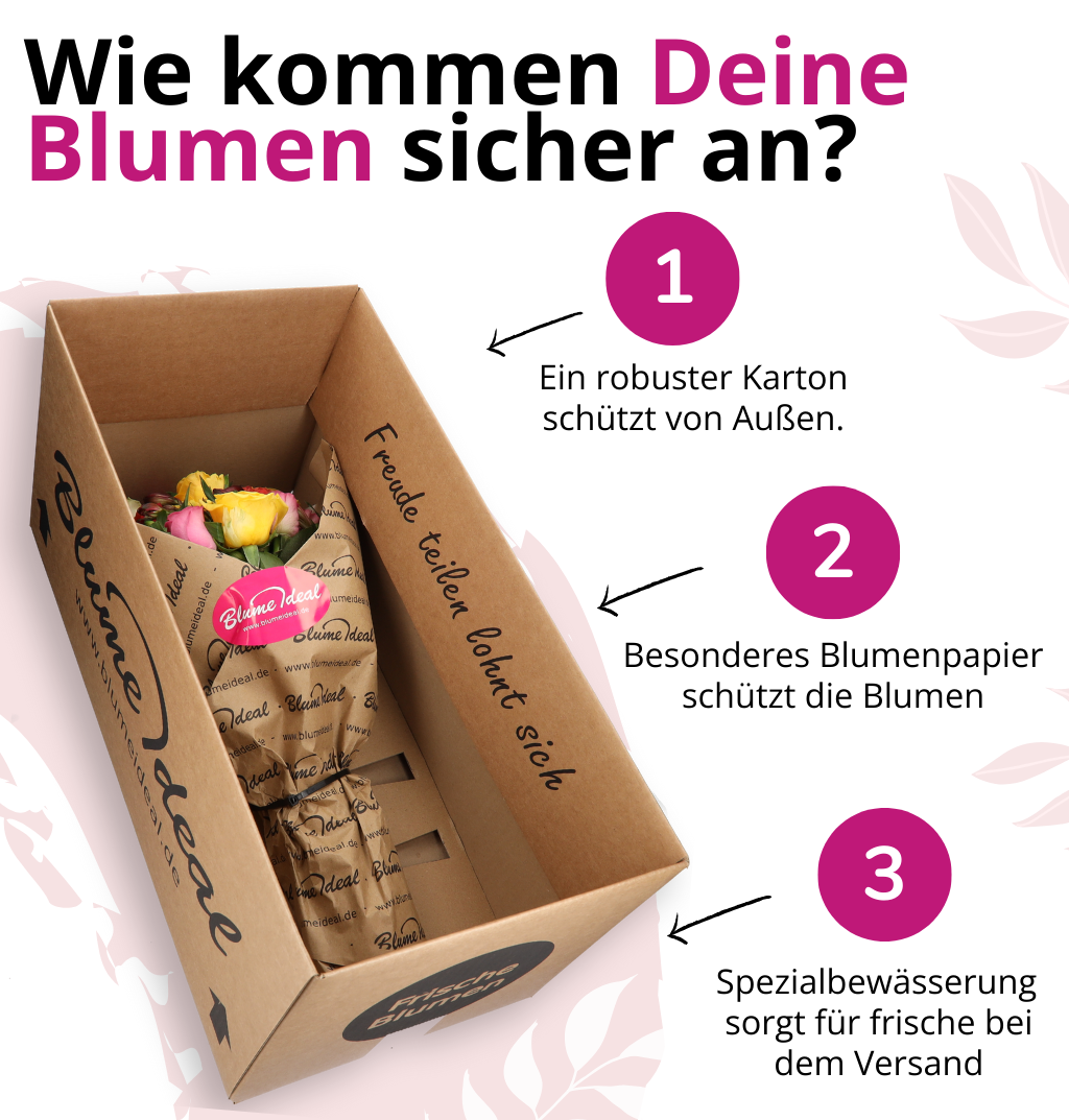 Für dich allein 60 Rosen - “Rosenbeet”